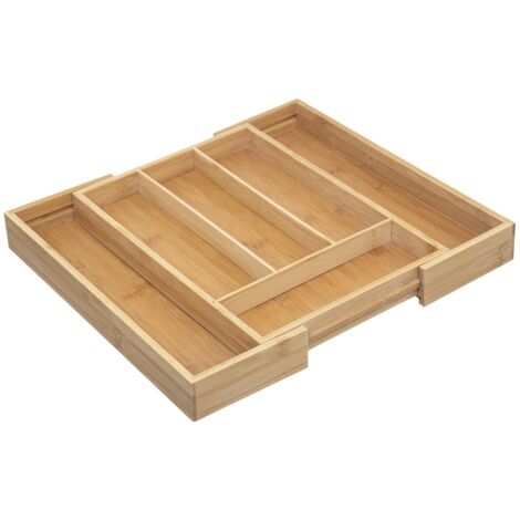 Range-couverts Extensible Westmark En Bambou : S'adapte à Tous Vos Tiroirs !
