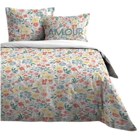 Parure de Drap + 2 taies d'oreiller Collection Amour (1/2)