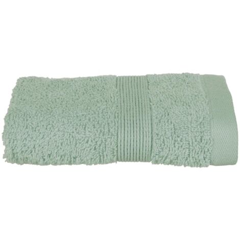 Serviette de toilette 50 x 90 cm Couleur moderne celadon (1/2)