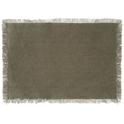 Set de table en coton 30 x 45 cm Mahas kaki (1/3)