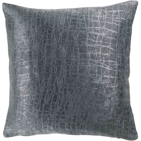 Housse de Coussin Occultant Velours Opacia Anthracite (1/2)