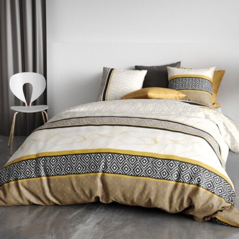 Housse de couette + 2 taies motif 14