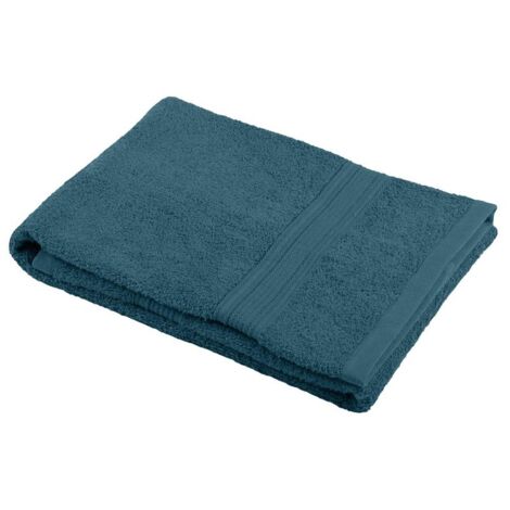 Serviette de toilette invite 50 x 90 cm Laguna Bleu petrole