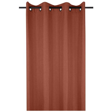 1 Rideau 140 x 260 cm Bea terracotta (1/3)