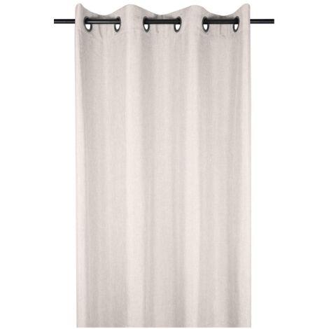 1 Rideau 140 x 260 cm Bea beige clair (1/3)