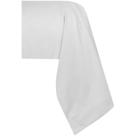 1 Taie de traversin percale de coton uni 45 x 185 cm Elysee lin