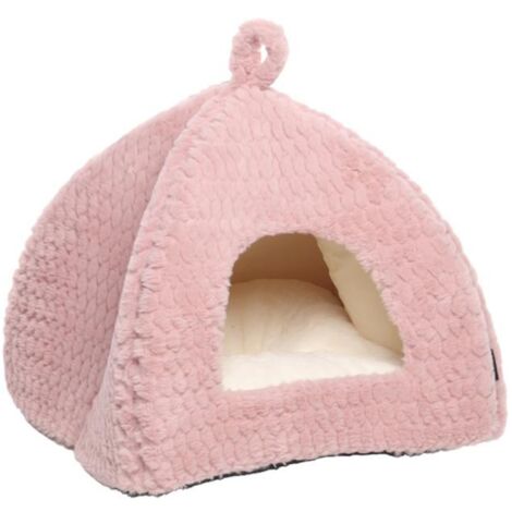 Igloo pour chat Naya 40 cm rose (1/3)