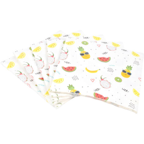 Lot de 20 serviettes en papier 33 x 33 cm Happy sun (1/2)