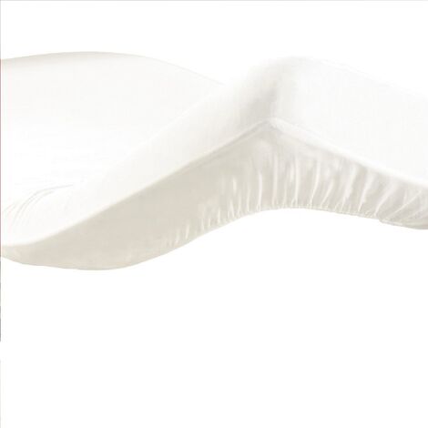 Drap-housse imperméable pour Incontinence blanc - 100x200 cm