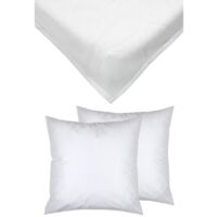 Kit de literie jetable protège matelas et oreiller 160 x 200 cm Miley