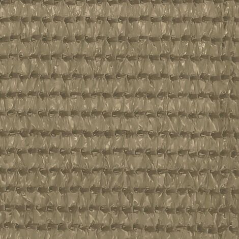 INLIFE Écran de balcon PEHD Taupe 90x300 cm (1/5)