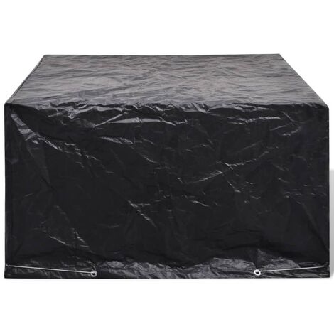 INLIFE Housse de salon de jardin 8 œillets 172x113x73 cm (1/5)