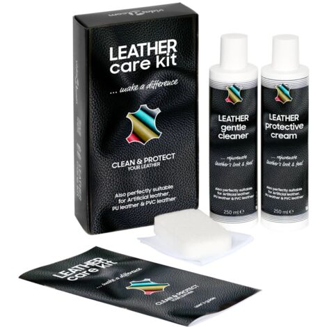 INLIFE Kit d'entretien CARE KIT 2x250 ml du cuir