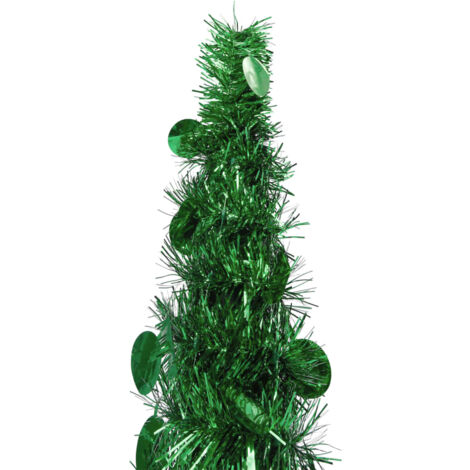 INLIFE Sapin de Noël artificiel escamotable PET Vert 150 cm (1/5)