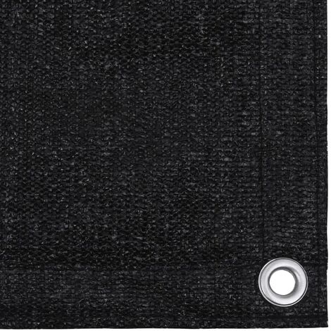 INLIFE Tapis de tente Noir 300x500 cm (1/4)