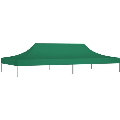 INLIFE Toit de tente de réception 6x3 m Vert 270 g/m² (1/5)