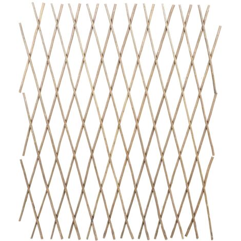 INLIFE Clôture en treillis de saule 5 pcs 180x90 cm (1/4)
