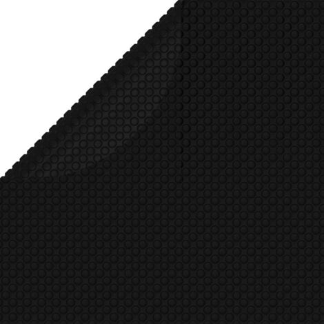 INLIFE Couverture de piscine Noir 455 cm PE (1/3)