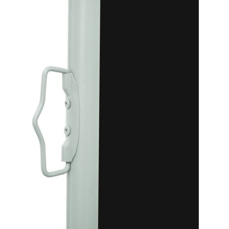 INLIFE Auvent latéral rétractable de patio 170x300 cm Noir