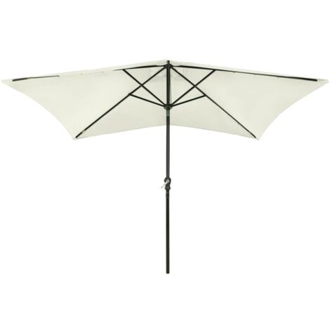 Tapis De Plage JJA Loompa Canard 2x3 M - Parasol Central Inclus, Motif Amusant Pour Enfants