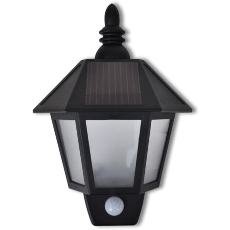 INLIFE Applique murale solaire avec capteur de mouvement
