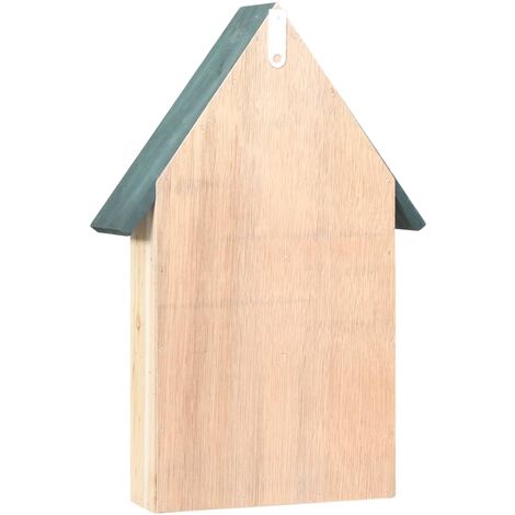 INLIFE Hôtel à insectes Bois de sapin 31x10x48 cm