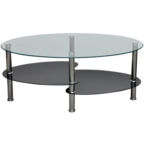INLIFE Table basse avec design exclusif Noir (1/4)