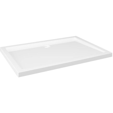 INLIFE Receveur de douche rectangulaire ABS Blanc 70x100 cm (1/5)