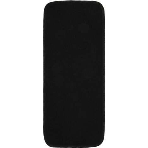 INLIFE Tapis d'escalier antidérapants 15 pcs 60x25 cm Noir (1/5)