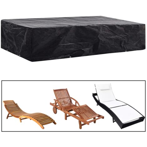 Housse De Protection Pour Chaise Jardin VidaXL - 75x70x140 Cm PE Imperméable UV