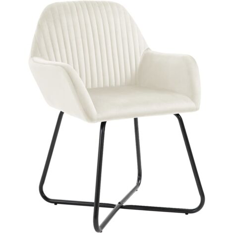INLIFE Chaises de salle à manger 2 pcs Ocre Velours (1/5)