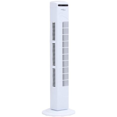 Ventilateur Colonne Acoolir AC-046 Blanc - Occasion Avec Défaut De Rotation - Sans Télécommande