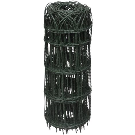 INLIFE Bordure de pelouse Fer enduit de poudre 10x0,65 m (1/3)