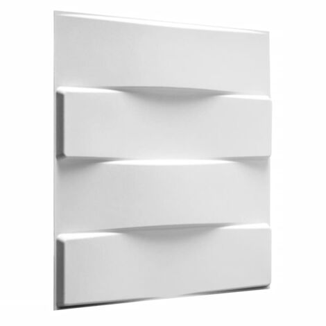 INLIFE WallArt Panneaux muraux 3D Vaults 12 pcs GA-WA05