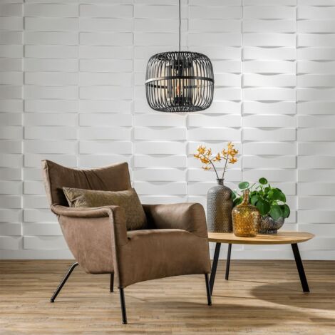 INLIFE WallArt Panneaux muraux 3D Vaults 12 pcs GA-WA05