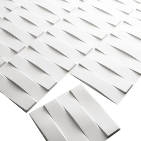 INLIFE WallArt Panneaux muraux 3D Vaults 12 pcs GA-WA05