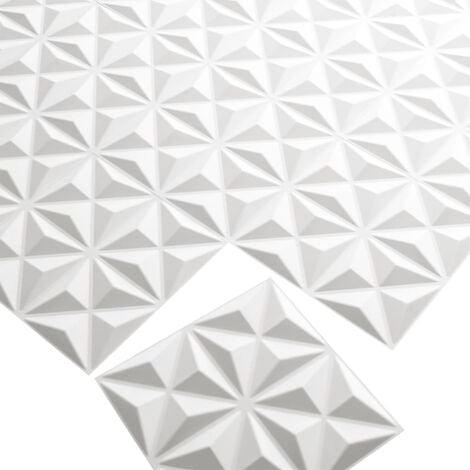 INLIFE WallArt Panneaux muraux 3D Cullinans 12 pcs GA-WA17