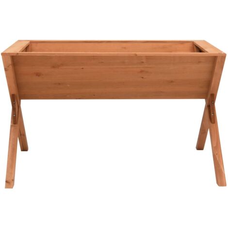 INLIFE Jardinière 90x55x56 cm Bois de sapin (1/5)