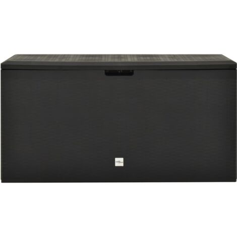 INLIFE Boîte de rangement de jardin Anthracite 114x47x60 cm (1/5)