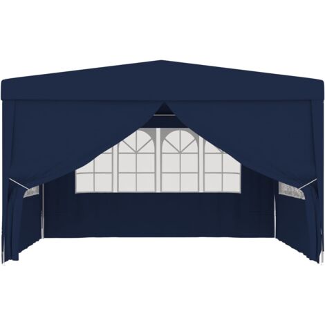 Tente De Réception Avec Parois Latérales 2,5x2,5m Blanc 90 G/m² - Tents