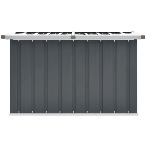 INLIFE Boîte de rangement de jardin Gris 109x67x65 cm (1/5)