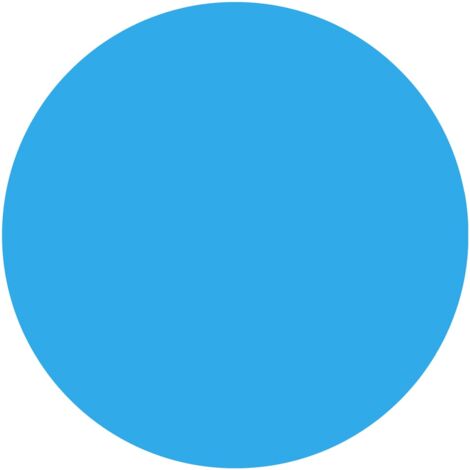 INLIFE Film solaire de piscine ronde PE Bleu 250 cm (1/3)