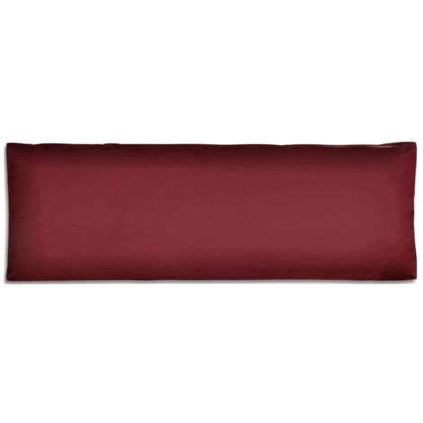 INLIFE Coussin rembourré de dossier Bordeaux 120 x 40 x 10 cm (1/3)