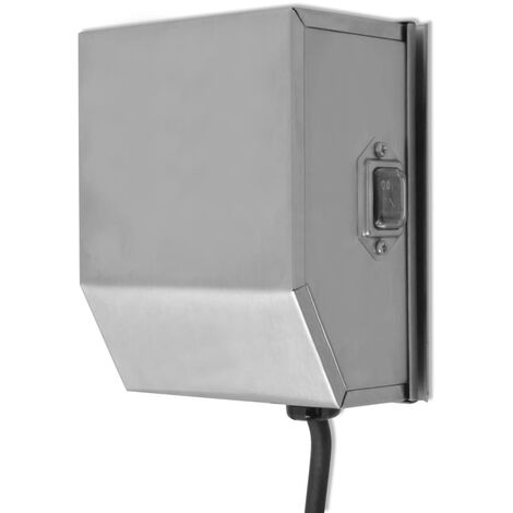INLIFE Moteur de broche à rôtir 4W Acier inoxydable
