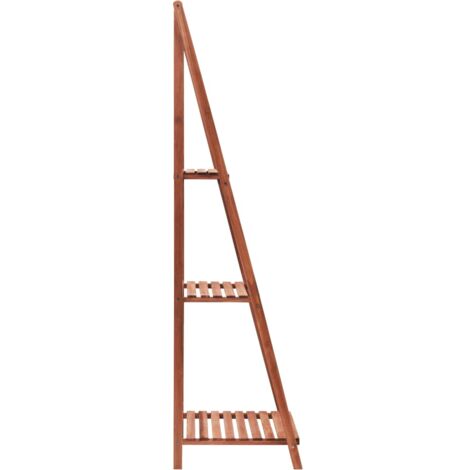 INLIFE Support pour plantes Bois de cèdre 45 x 40 x 145 cm (1/5)