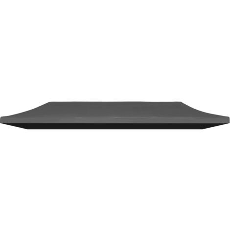 INLIFE Toit de tente de réception 3 x 6 m Anthracite (1/4)