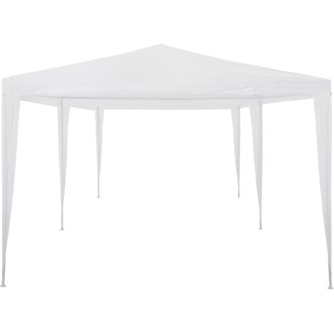 INLIFE Tente de réception 3 x 6 m PE Blanc (1/5)