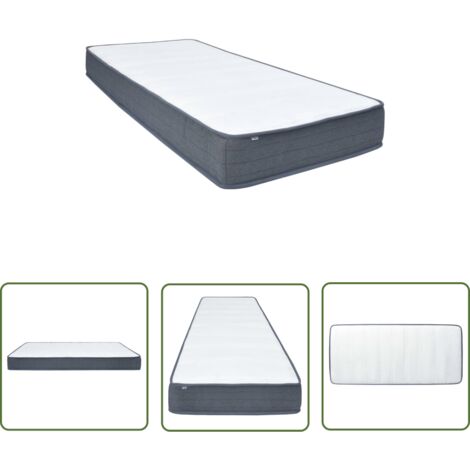 INLIFE Matelas de sommier tapissier 200x120x20 cm (1/5)