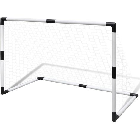 INLIFE Set de but de football poteau et filet 91,5 x 48 x 61 cm (1/5)