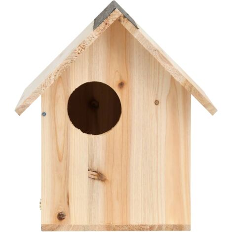 INLIFE Maison pour écureuils Bois de sapin massif 26x25x29 cm (1/5)